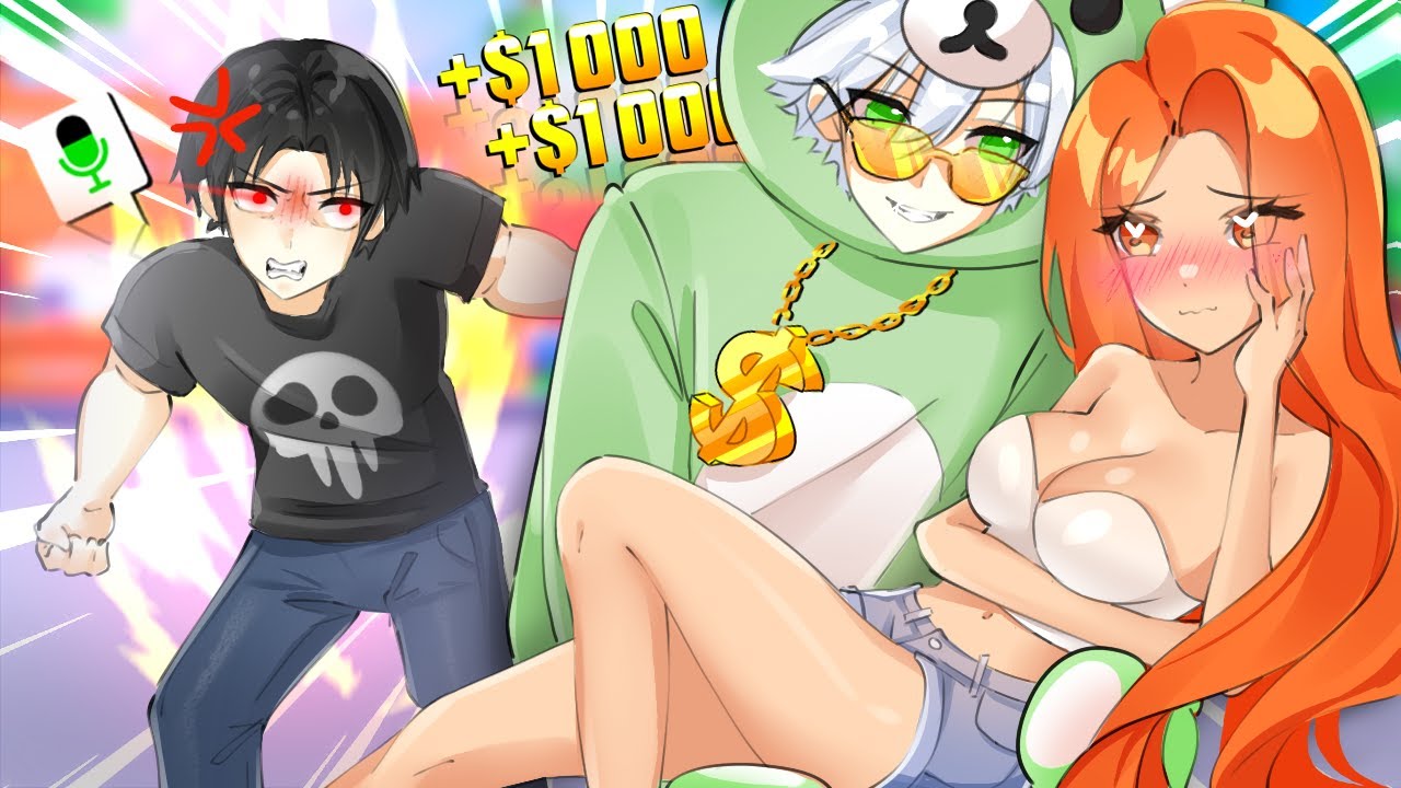 Приводим E-Boys в ярость, жертвуя деньги их ДЕВУШКАМ в Roblox...