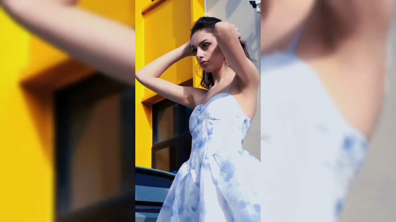 Blue Mini Dress|Trendy Spaghetti Strap Blue Mini Dress for Women#oem #fashion#factoryproducts#dress