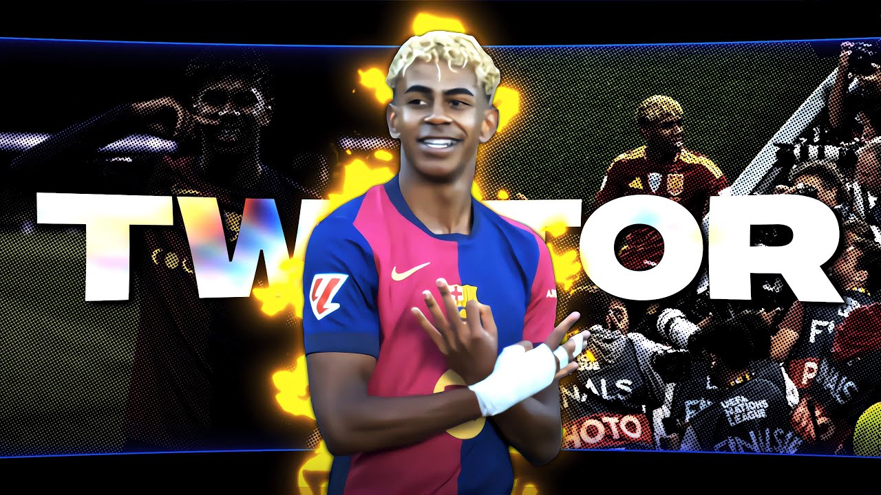Lamine Yamal Twixtor Clips 4K + CC