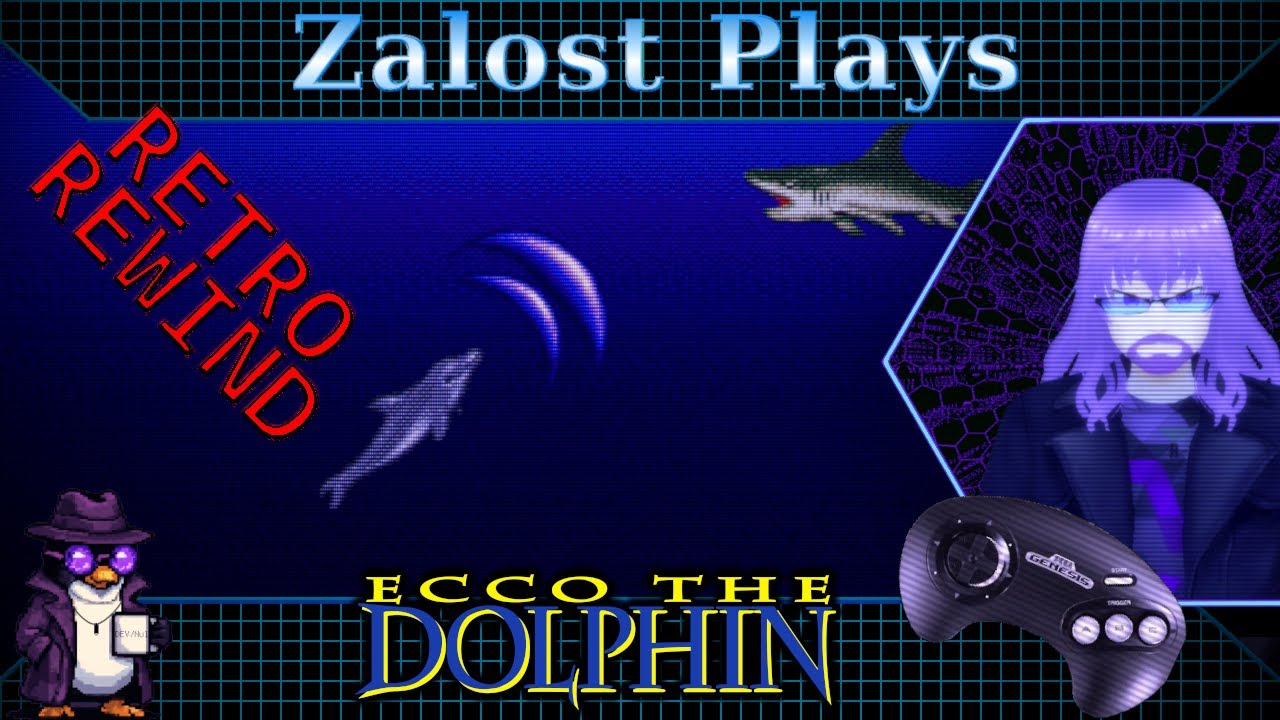 Retro Rewind: Ecco the Dolphin (Genesis) Let’s Play | EP 3 Ridge Water, Open Ocean & Ice Zone
