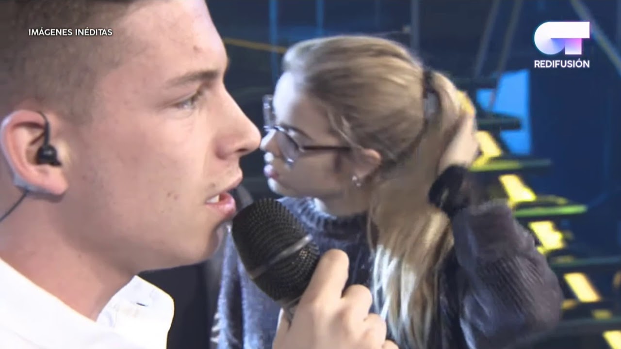 Los chicos llegando a la academia a ensayar la Gala de Eurovisión y Ensayos
