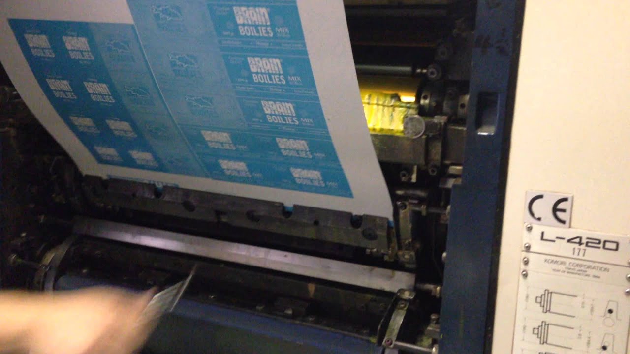 Komori Lithrone 420, year 1996