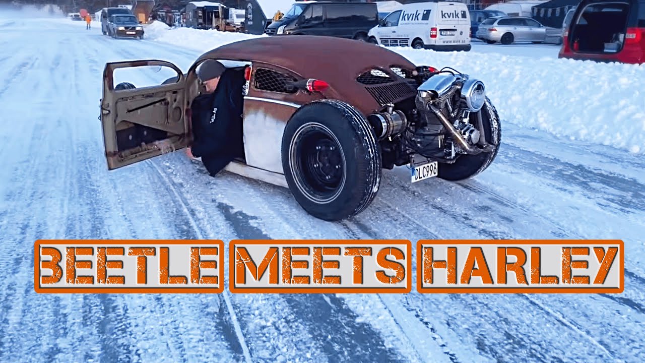 Volkswagen Powered by a Harley-Davidson Engine