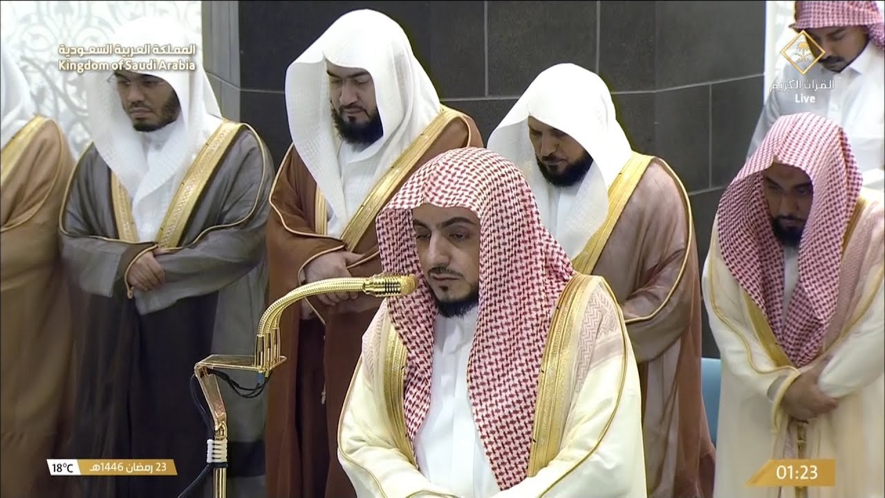 تلاوة الشيخ الوليد الشمسان من صلاة التهجد في الحرم المكي | ليلة 23 رمضان 1446هـ