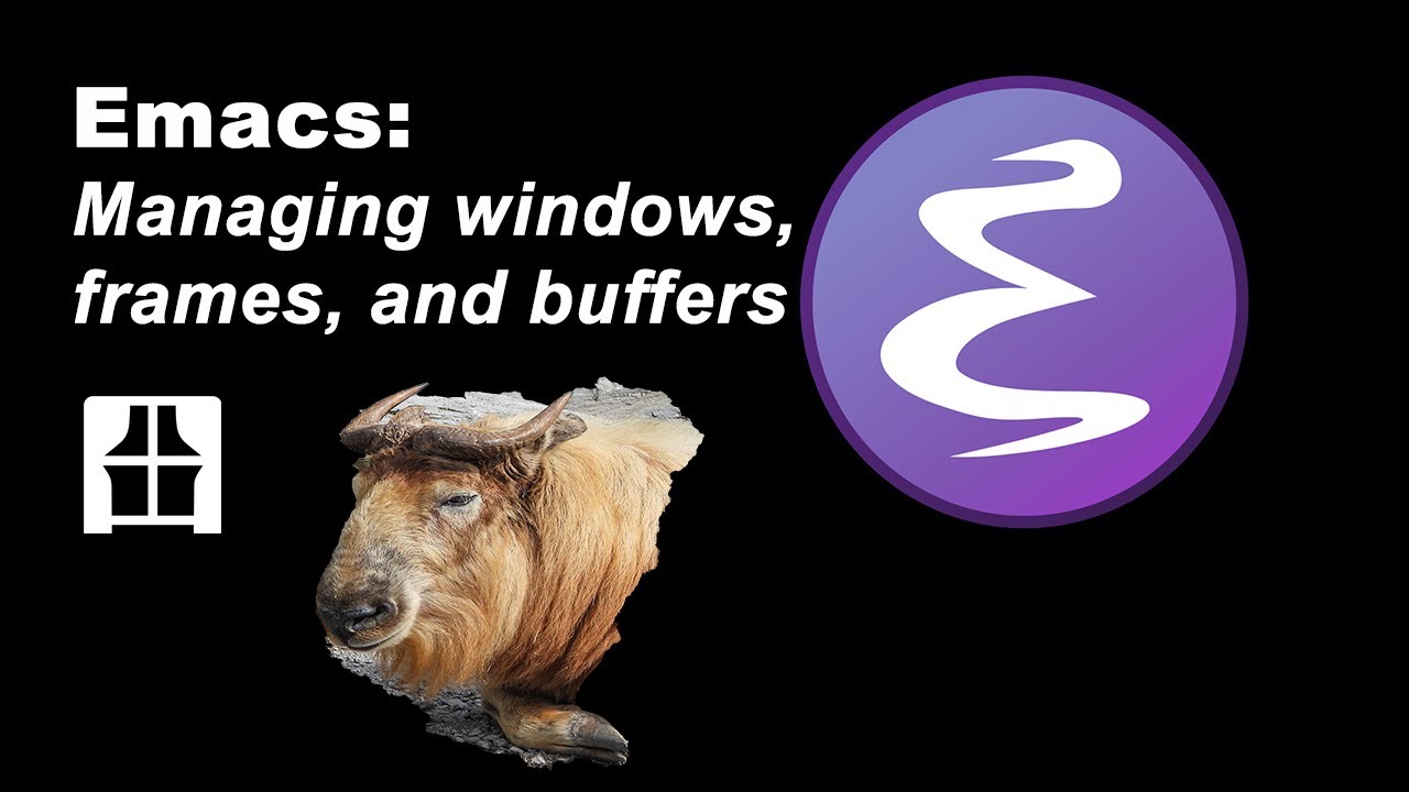 Emacs: Managing and resizing windows