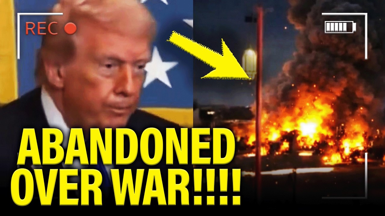 Trump PANICS as MAGA ABANDONS HIM OVER WAR!!