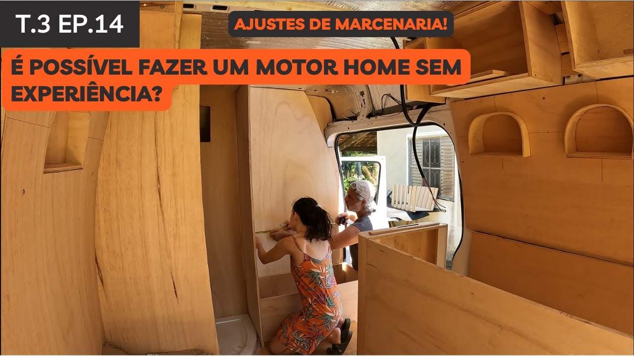 Casal de São Paulo está construindo um motorhome!
