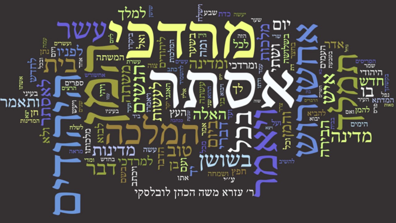 Megillas Esther by Ezra Lubelsky - מגילת אסתר לבעלי קורא