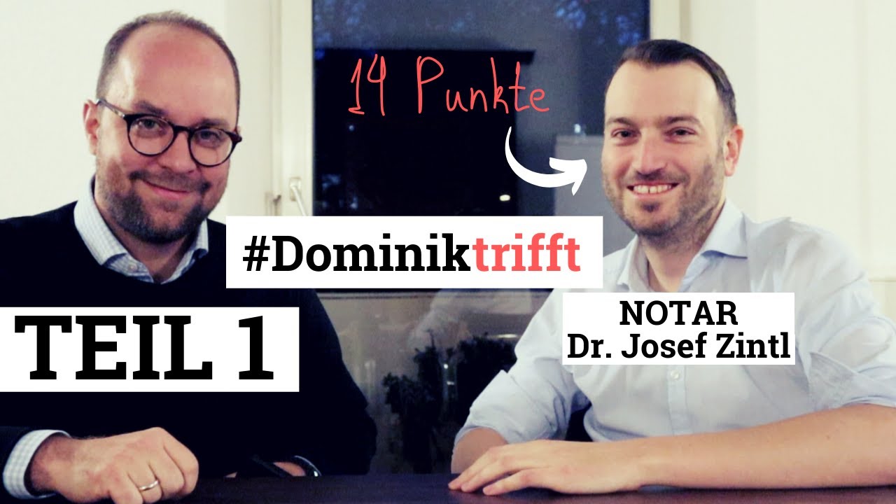 14 Punkte im Examen! #Dominiktrifft Notar | TEIL 1