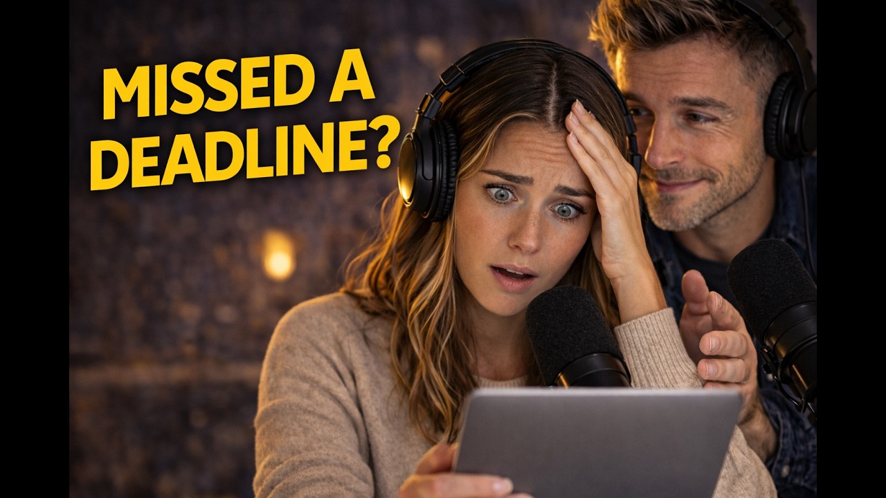 Missed Your Deadline? What to Say to Your Manager in English | English Conversation Practice (A2–B1)