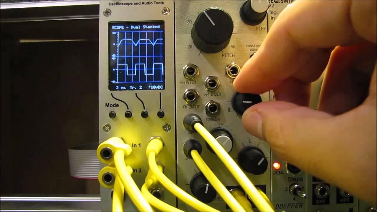Demo of Mannequins Mangrove VCO: waveforms and modulation