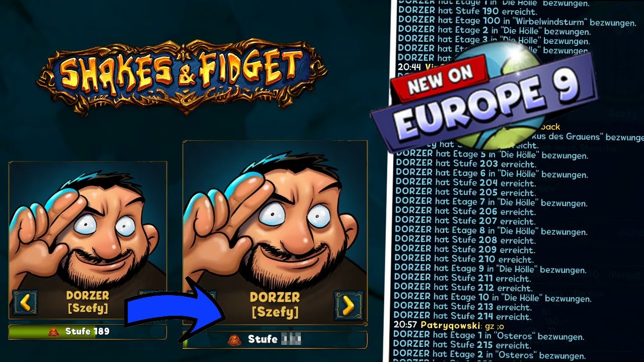 Shakes & Fidget - Zu viele Level für ein Video! Epic Event Push 😲 *1687 SFGame