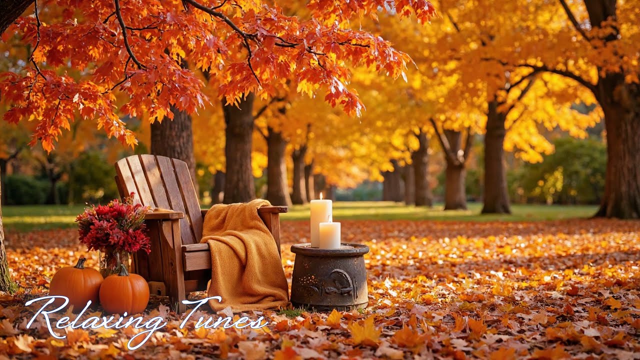 Beautiful Relaxing Music 🍁 Soothing Autumn Music For Stress Relief, Deep Sleep Music, Calm Nervous