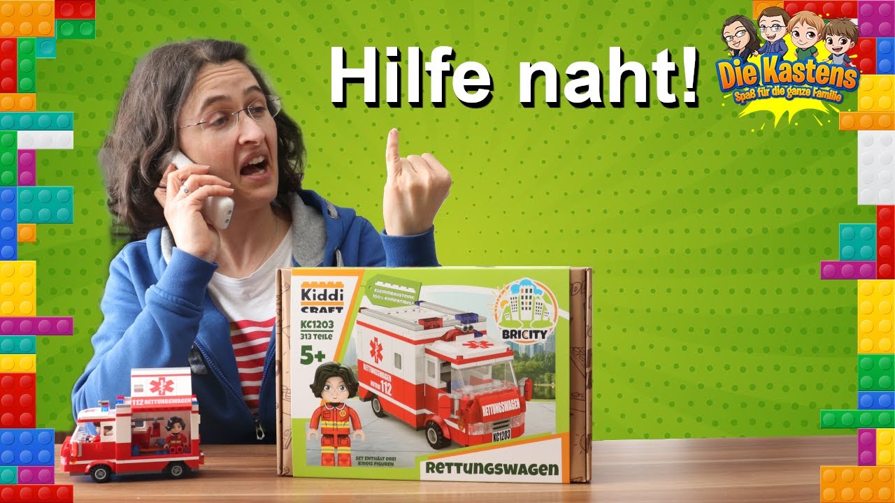 Familienfazit: Kiddicraft KC1203 Rettungswagen 🚑 | Aufbau & Ehrliches Review 🛠️