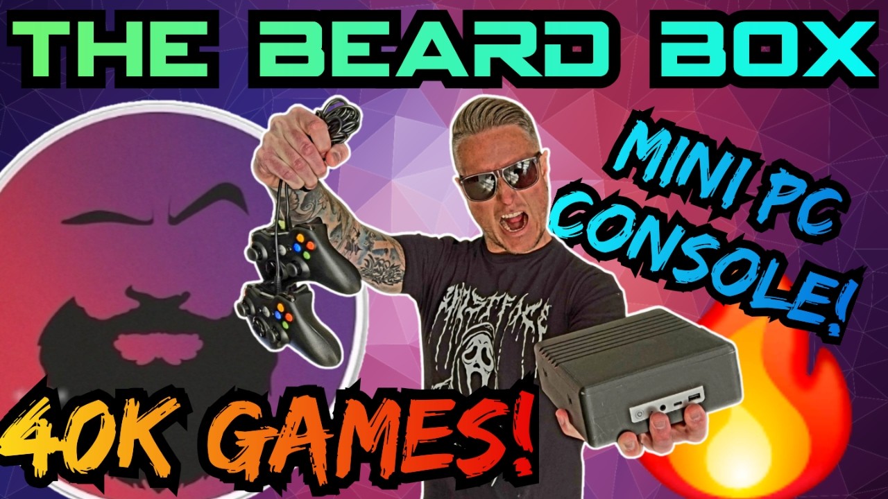 The Most Powerful Plug & Play Mini PC Gaming Console | The Beard Box | 40,000 Games🔥