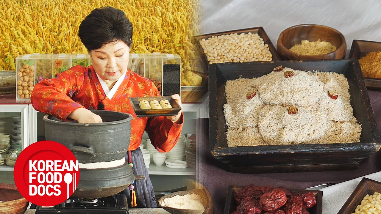 먹으면 혼돈에 빠지는 신봉금 명장의 혼돈병 만들기[Making Korean traditional  rice cake_Hondon Tteok by Bong-geum Sin]