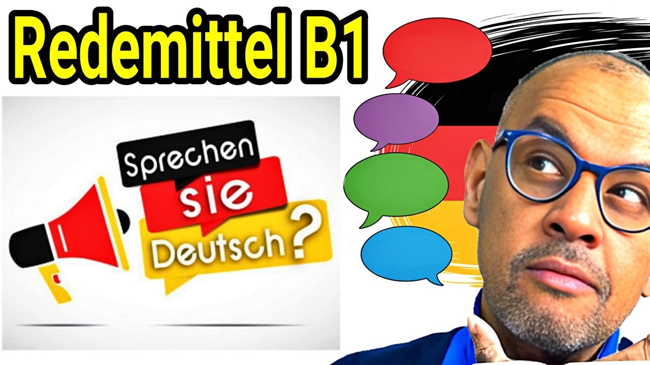 #55 Sprechen B1   Redemittel العبارات المستخدمة في امتحان جوته
