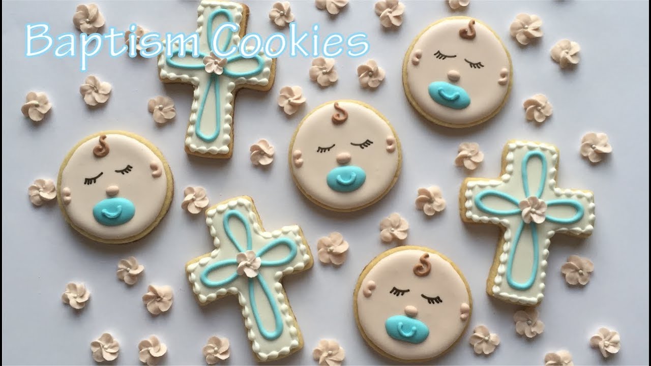 How To Decorate Baptism Cookies