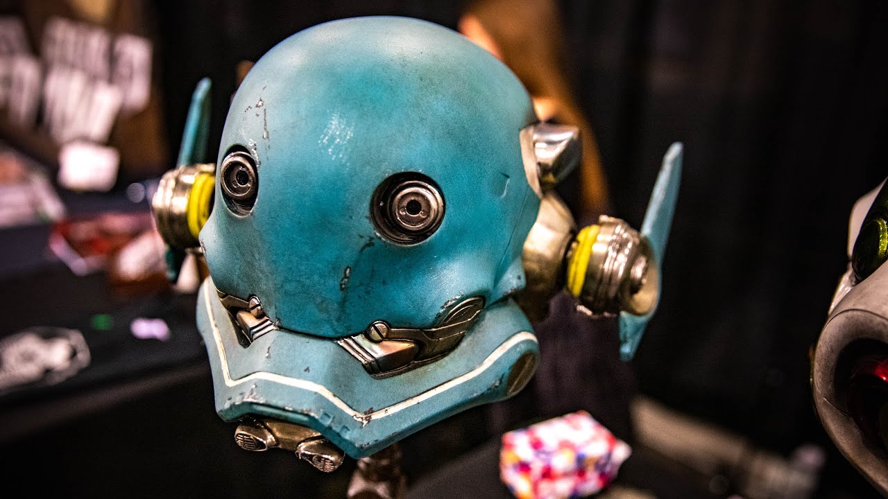The Sci-Fi Robot Helmets of BurgerStrings!