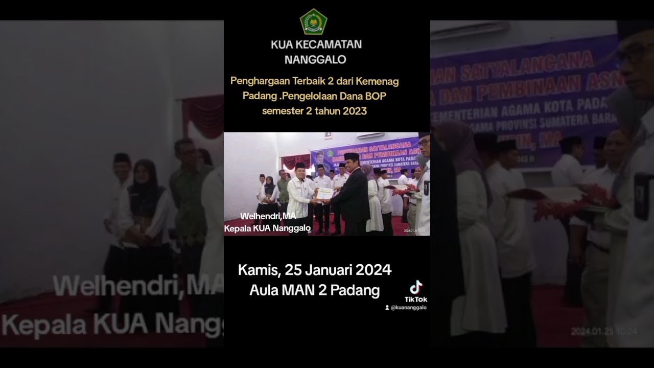 #kemenagri #kua #kuananggalo