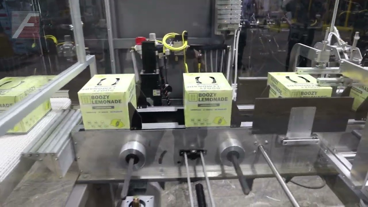 Climax C3 Automatic Horizontal Glue Cartoner Demonstration