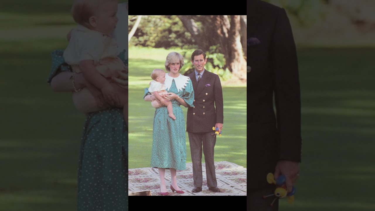 Prince Charles and Princess Diana in the early years of marriage.
