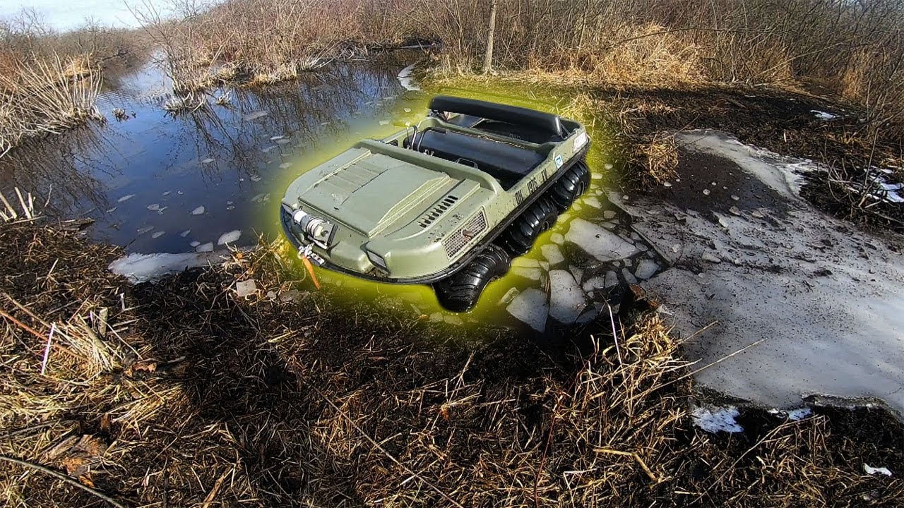 ARGO 6X6 IN THE CREEK