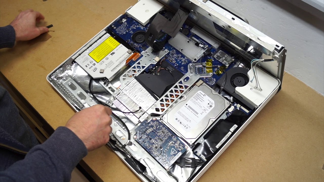 I fixed an old 2006 iMac up and now it runs great