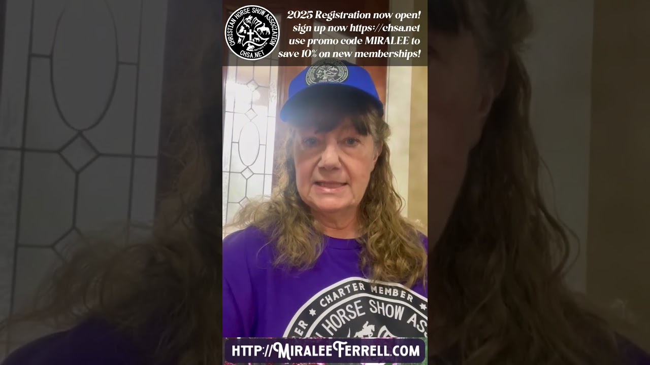 CHSA Charter Member Spotlight - Miralee Ferrell