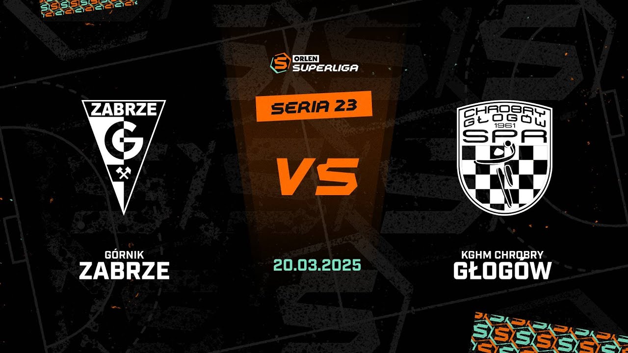 23. seria: Górnik Zabrze - KGHM Chrobry Głogów [SKRÓT]