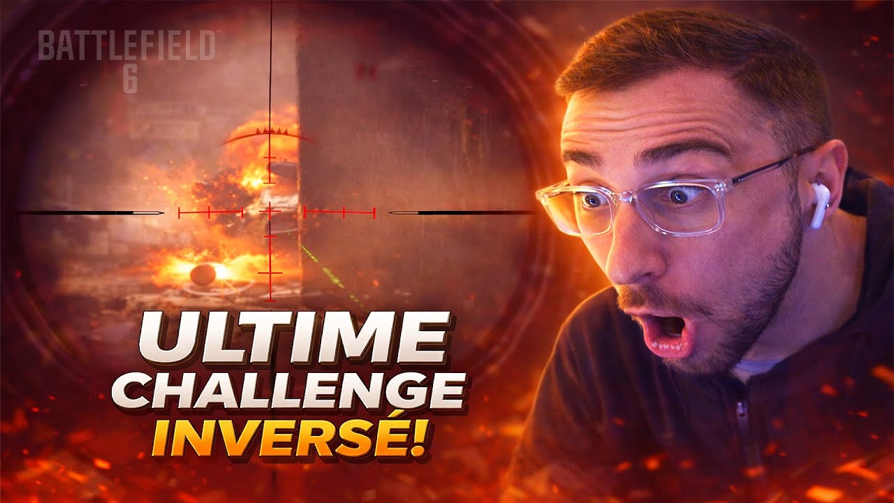 J’ai joué avec la SOURIS INVERSÉE + CLAVIER INVERSÉ… (Challenge Ultime)