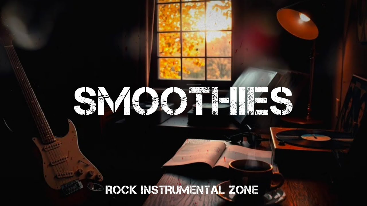 Relaxing Soft Rock Instrumental 🎶 Smooth Guitar Background Music for Work & Study Sessions
