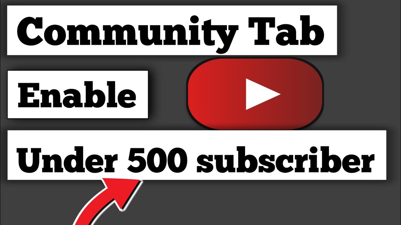 Good news - Now You Can Enable Community Tab Without 1000 Subscriber | How To Enable Community Tab