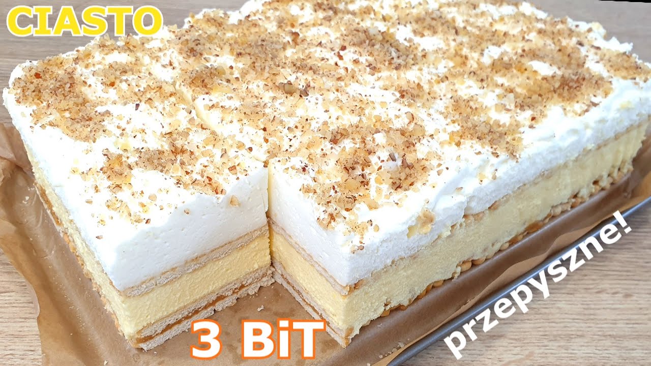 Вкусный торт 3 БИТ - торт, который всегда нравится всем 👌 легкий торт без выпечки 👍