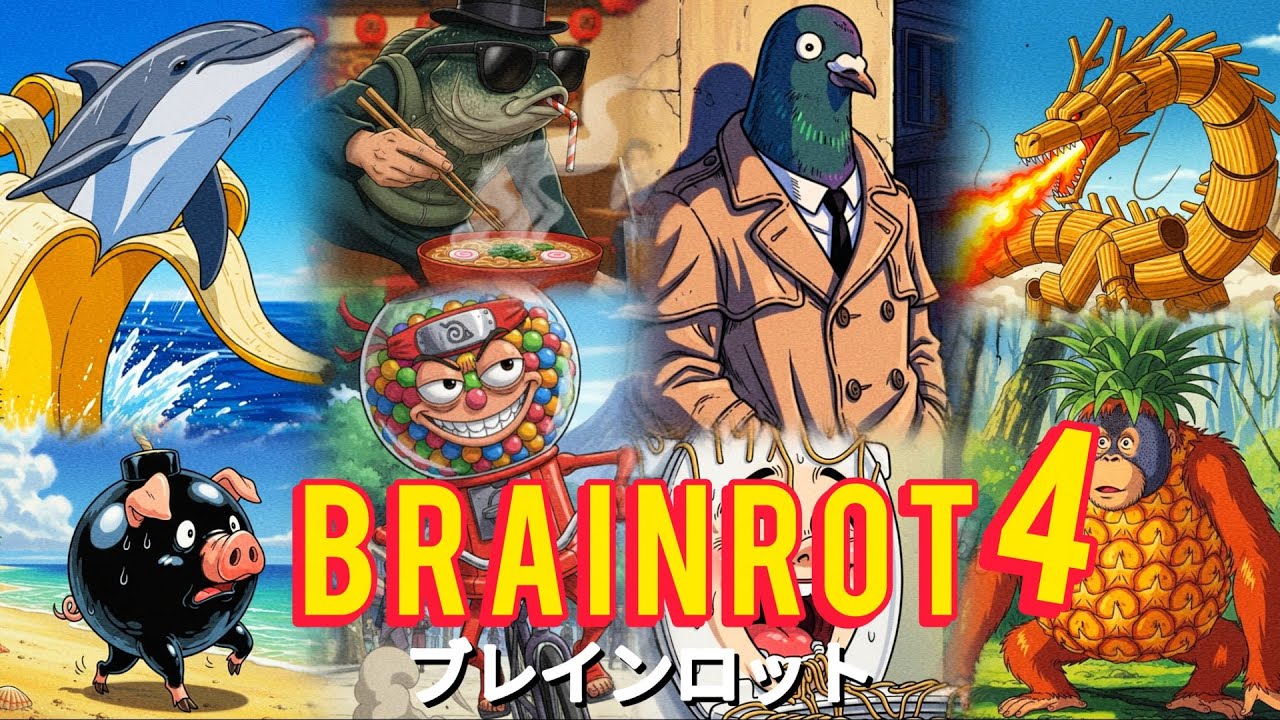 BRAINROT ANIME OPENING 4 | Official Music Video