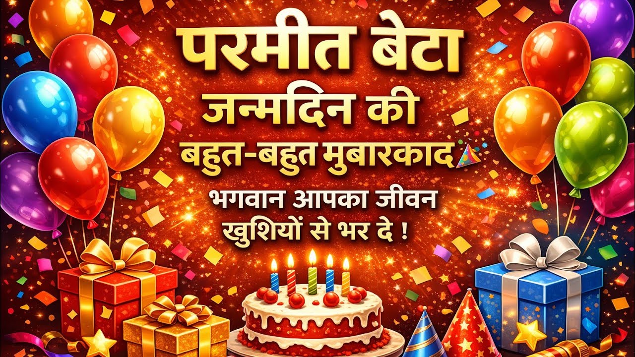 Dilsevimal is live..Happy Birthday परमीत बेटा | जन्मदिन की शुभकामनाएँ 🎂🎉...