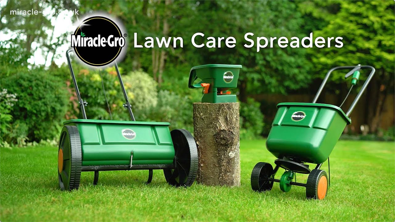 Miracle-Gro&reg; Lawn Spreaders Range | Easy Lawn Feeding, Seeding & Treatment Tools