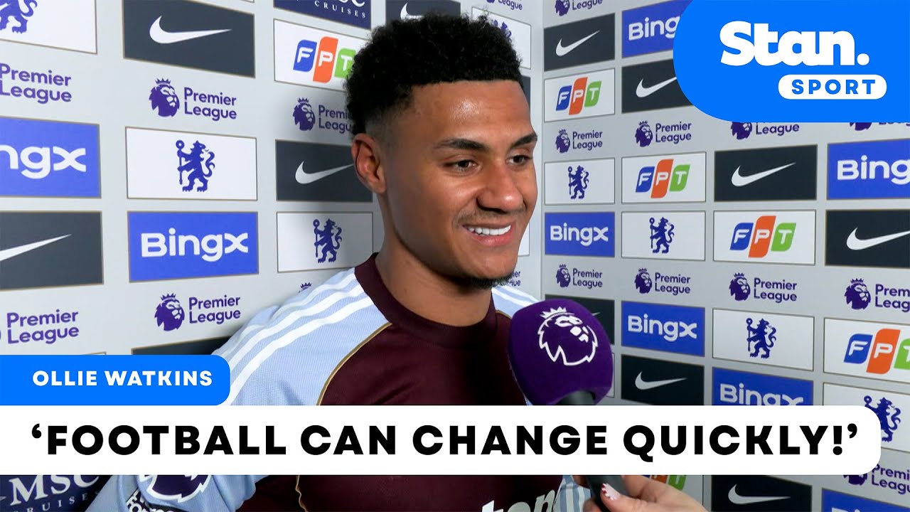 'I'm DEFINITELY going to score more this season' 😤 Ollie Watkins rescued Aston Villa from the bench!