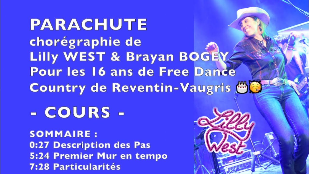 [COURS] PARACHUTE de Brayan BOGEY & Lilly WEST, enseignée par Lilly WEST