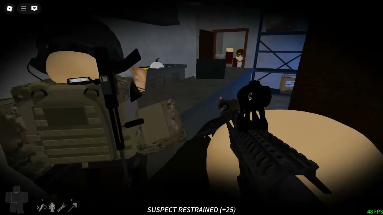 Roblox | Ready to Act Rewrite | Duo with @denn4707 | Mission: Raid - Nest | Primary: AK 12 (new gun)