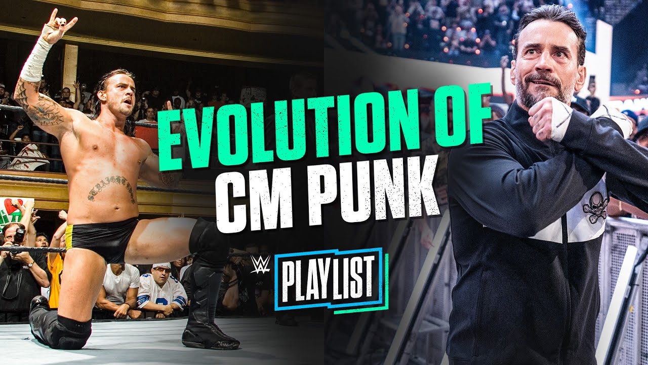 Эволюция появления CM Punk: плейлист WWE