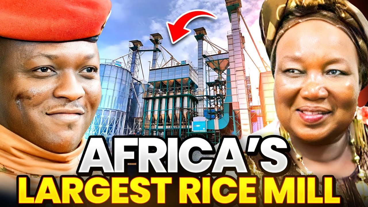 Burkina Faso’s Female Billionaire Stuns Traoré with Africa’s Biggest Rice Factory!