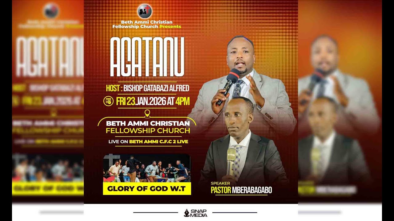 LIVE 🔴 BETH AMMI CFC AGATANU SERVICE ON 23-JAN-2026