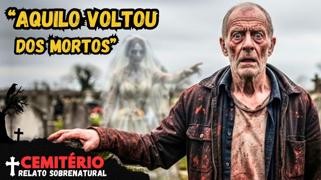SOU COVEIRO HÁ 32 ANOS... E O QUE VI NESSE CEMITÉRIO NINGUÉM VAI ACREDITAR | História de Terror