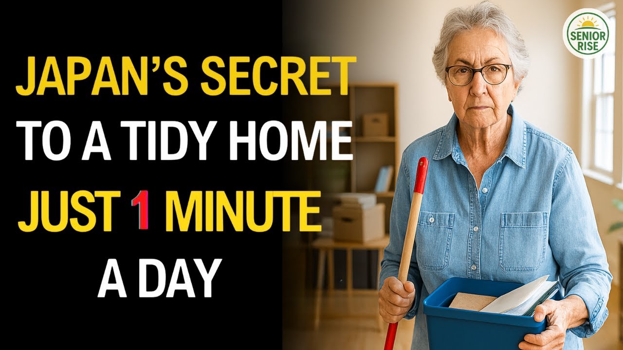 7 JAPANESE Habits to NEVER Have a MESSY House | Elderly advice