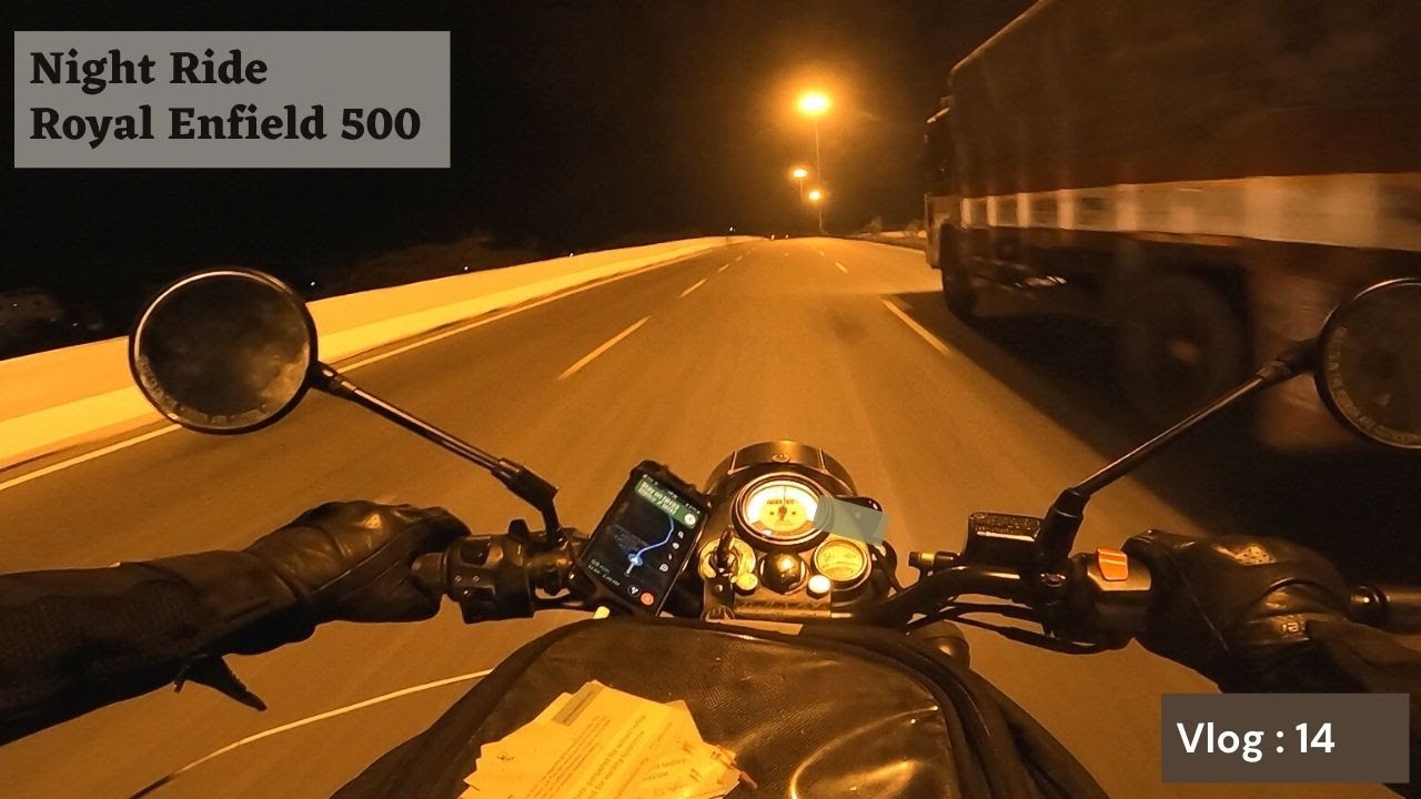 Coimbatore to Chennai | Night Ride on Royal Enfield 500