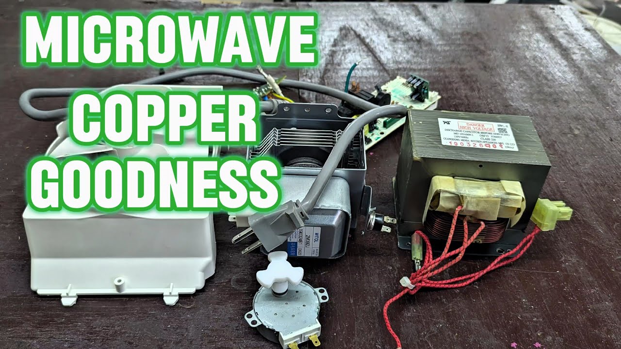 Scrapping a microwave - How Much Copper???