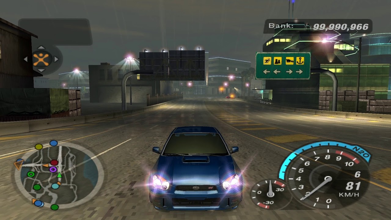 Need For Speed Underground 2 - Subaru Impreza WRX STI Engine Sound Test