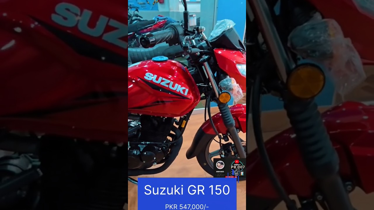 Suzuki GR 150 2025 Model Bike Price is PKR 547,000/-