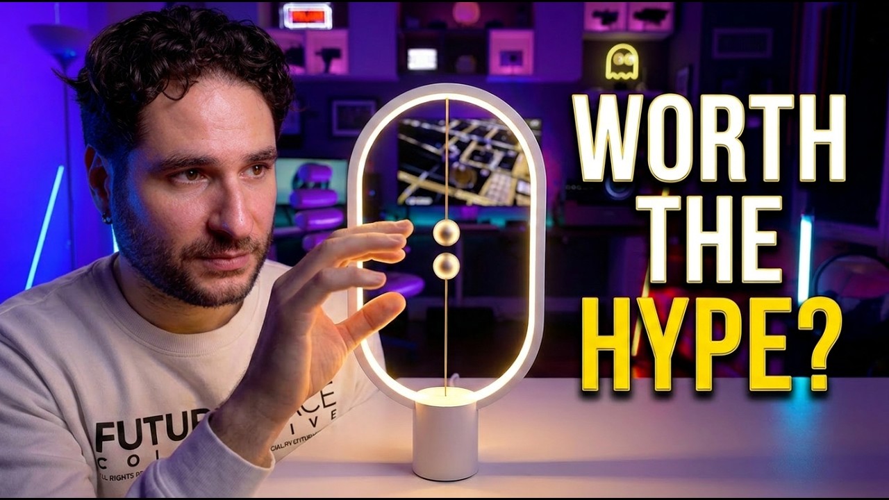 THE HENG BALANCE LAMP (Magnetic LED Designer Lighting!)